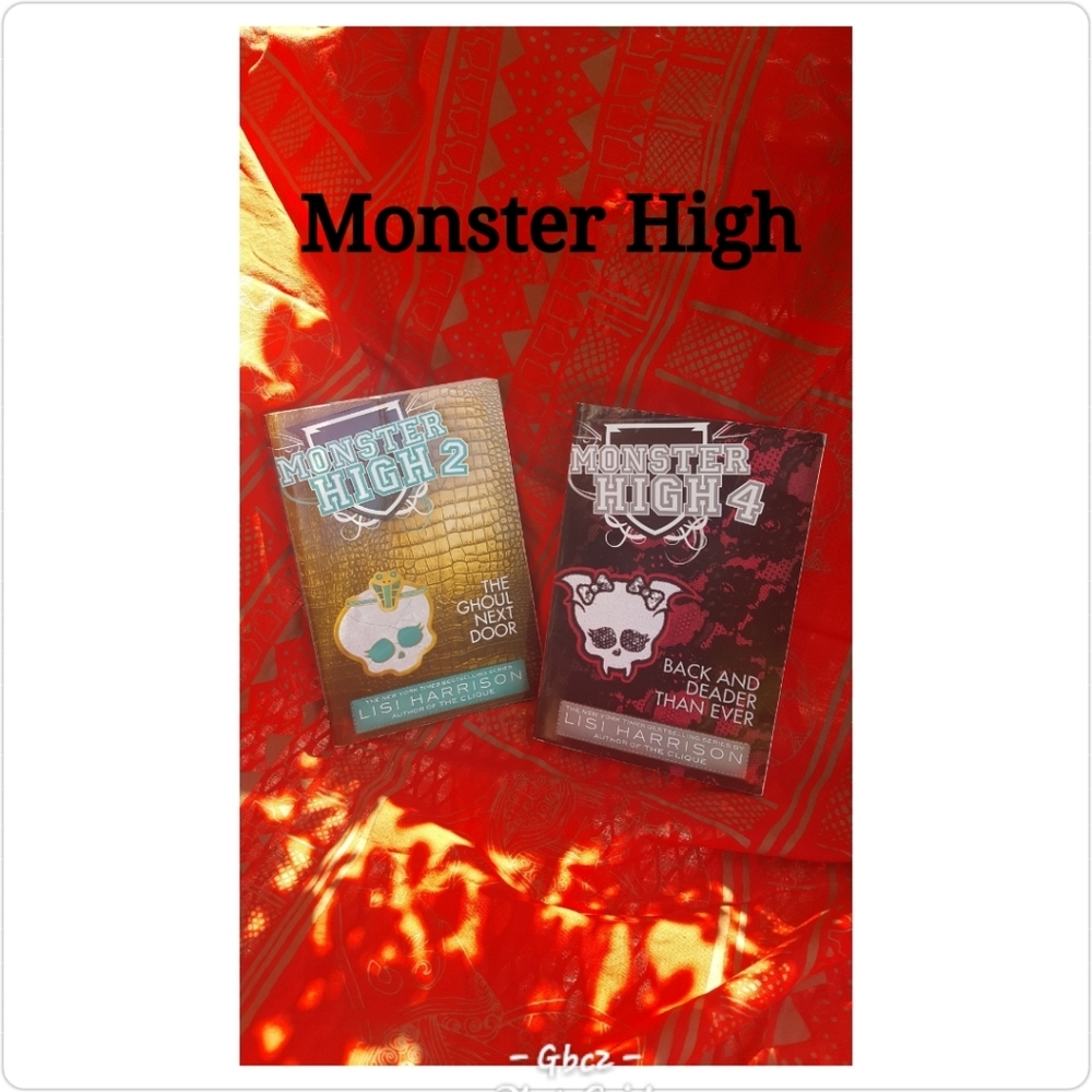 Monster High Books Paperback (Bundle)